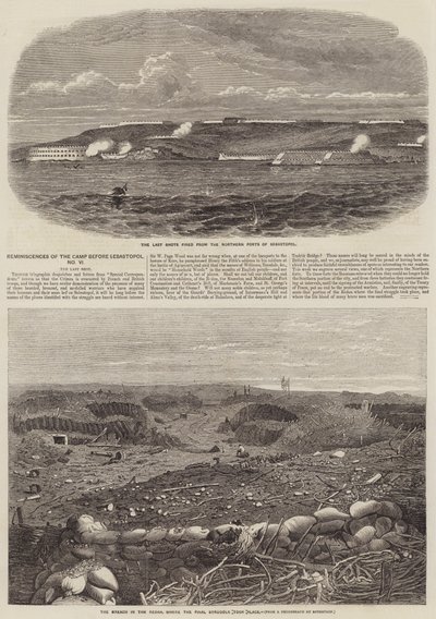 Reminiscencias del campamento antes de Sebastopol de John Palmer